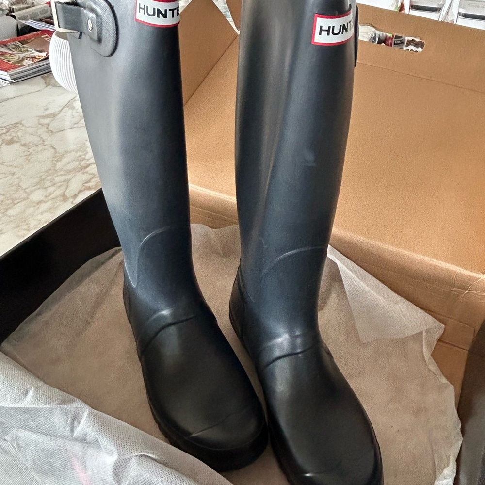 Hunter Original Black Boots